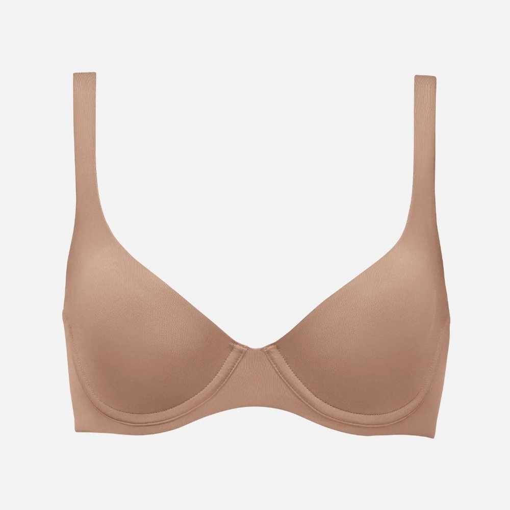 CUUP Scoop Bra 36C in Taupe - Worn Twice!